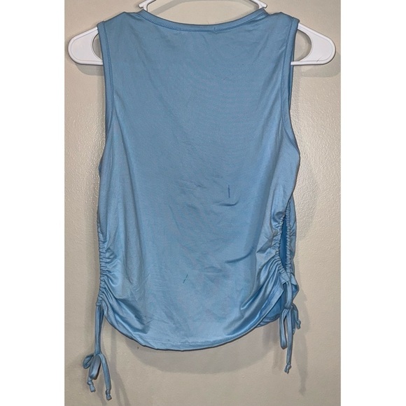 CAUTION TO‎ THE WIND Women’s Cinch Waist Sleeveless Top Size Large - Picture 2 of 3
